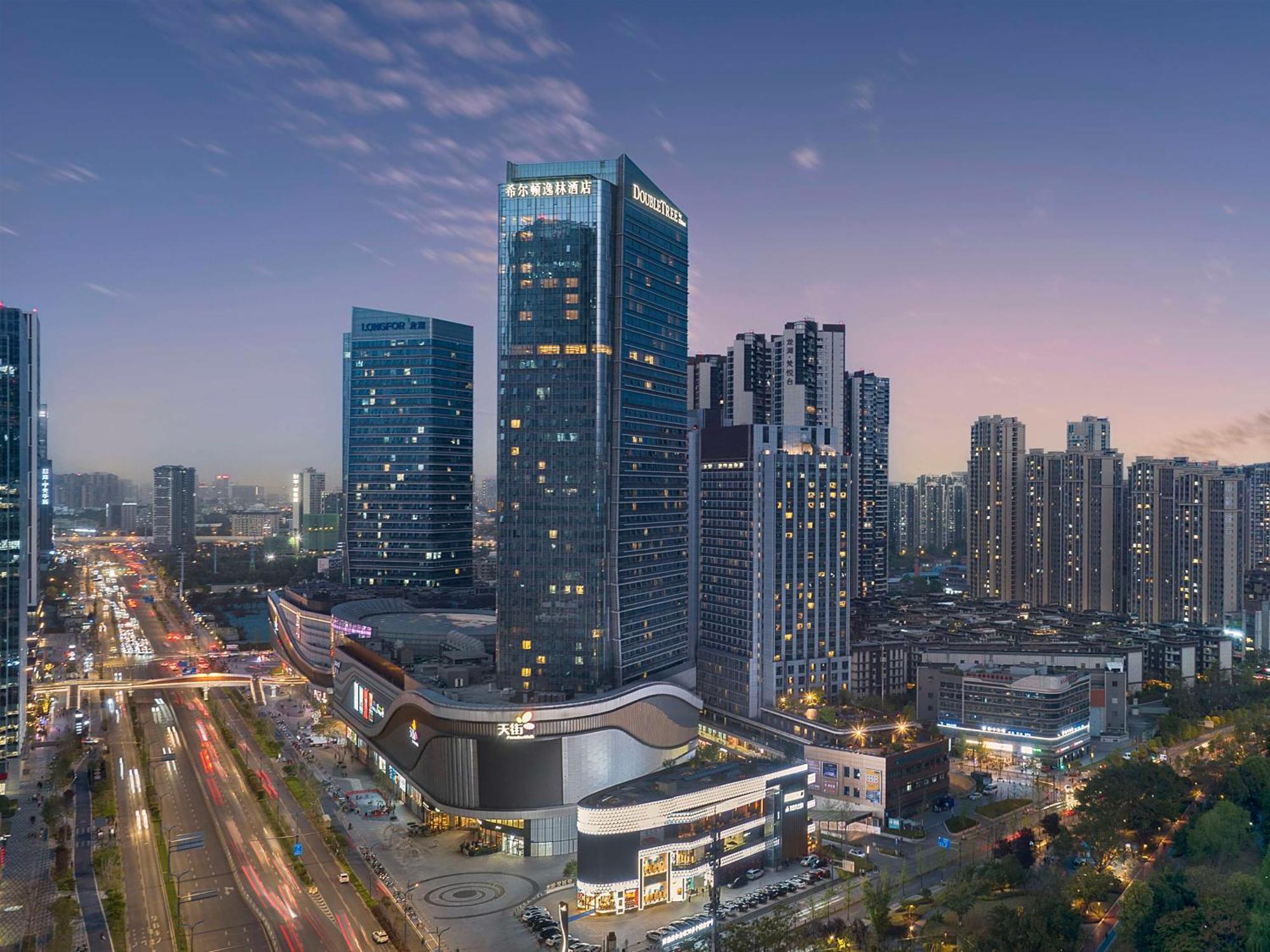 Doubletree By Hilton Chengdu Riverside - Close To Panda Base And Chengdu East Railway Exteriér fotografie